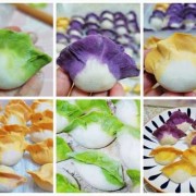 蔬菜彩虹饺子的做法视频,蔬菜彩虹饺子的做法视频教程 