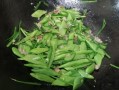 韭菜炒芸豆