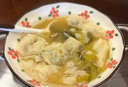 水饺酸菜汤