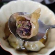 紫甘蓝羊肉馅饺子,紫甘蓝肉馅水饺怎么调 