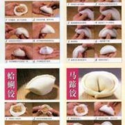 包饺子的形状图解-包饺子样式图片大全