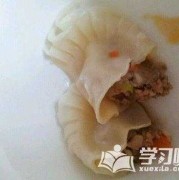  杏鲍菇白萝卜水饺「白萝卜能和杏鲍菇调包子馅」