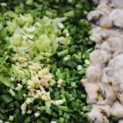 海蛎子韭菜饺子的做法