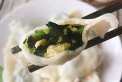 鸡蛋菠菜饺子馅的做法窍门-鸡蛋菠菜陷水饺