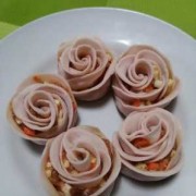 玫瑰花饺子的做法图片