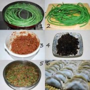 江豆饺子的做法