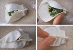 包柳叶饺子的方法