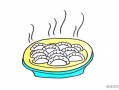  制作水饺的过程点谱「水饺制作过程简笔画」