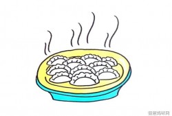  制作水饺的过程点谱「水饺制作过程简笔画」