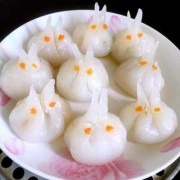  兔子形状水饺做法大全「兔子饺子包法大全视频」