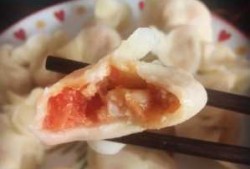 番茄鸡蛋虾仁饺子-西红柿鸡蛋虾仁水饺的做法