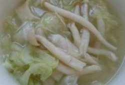 海鲜菇白菜水饺怎么做,海鲜菇白菜汤的做法窍门 