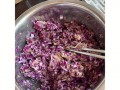 紫甘蓝水饺皮做法
