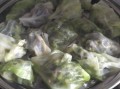  包菜做饺子皮的做法「包菜饺子包法视频」