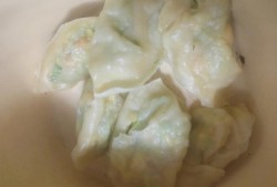 茭瓜海米饺子 海米角瓜的饺子