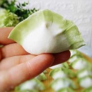 玉白菜水饺制作