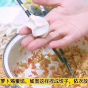 怎么用葫芦馅包饺子视频