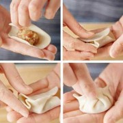 最简单圆皮饺子的包法窍门-最简单圆皮饺子的包法