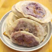 饺子皮紫薯西米饼（饺子皮紫薯饼可以用烤箱烤吗）