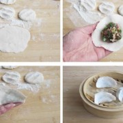 饺子水晶皮视频做法过程-水精饺子皮做法