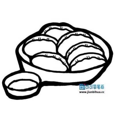  一碗饺子的简单画「一碗饺子的照片」 第3张