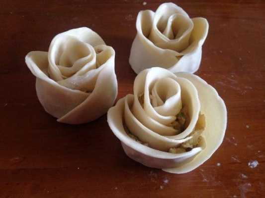 玫瑰形状的饺子怎么做  第3张