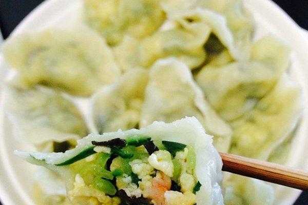 虾仁黄瓜水饺（虾仁黄瓜水饺黄瓜用削皮吗视频）  第1张