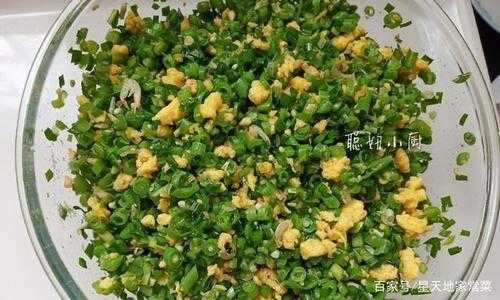  豆角虾皮馅饺子的做法「豆角虾皮馅饺子的做法大全」 第3张